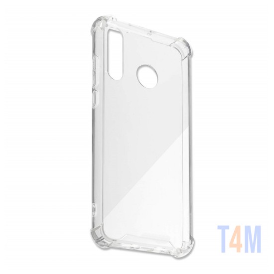 Funda de Silicona con Esquinas Duras para Huawei P Smart 2019 Transparente